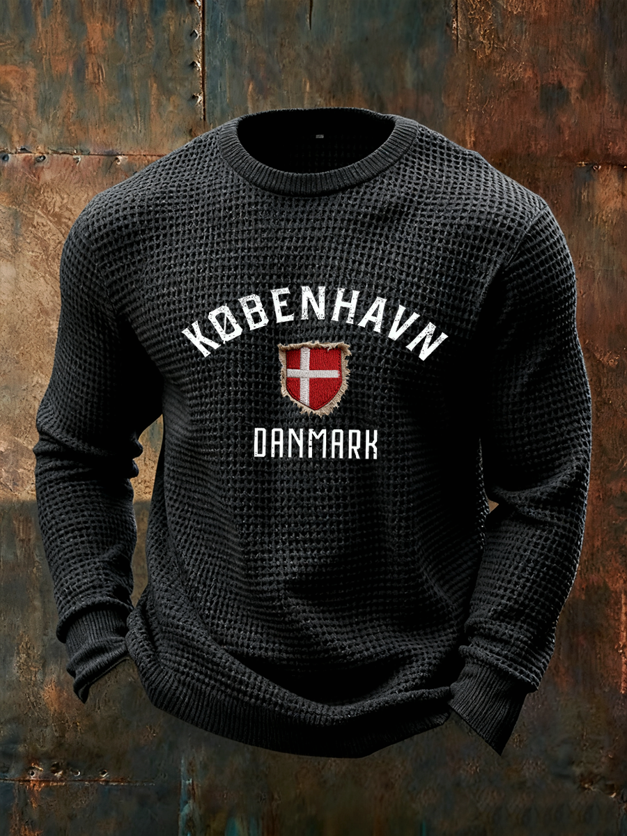 Mænds Vintage Fashion Casual Lang ærmer