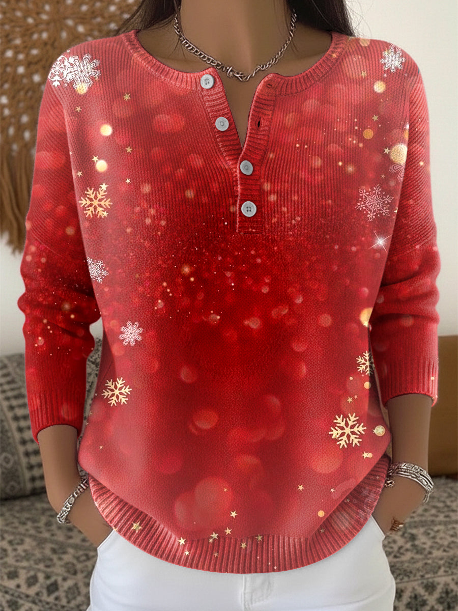 Kvindernes røde jul Gradient Snefnuge