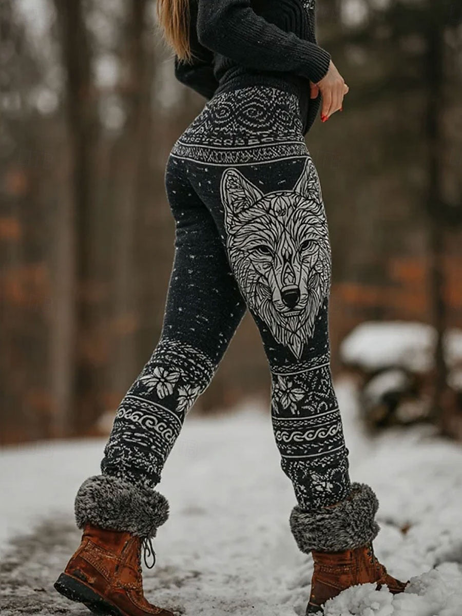 Kvinders Viking fløjl leggings