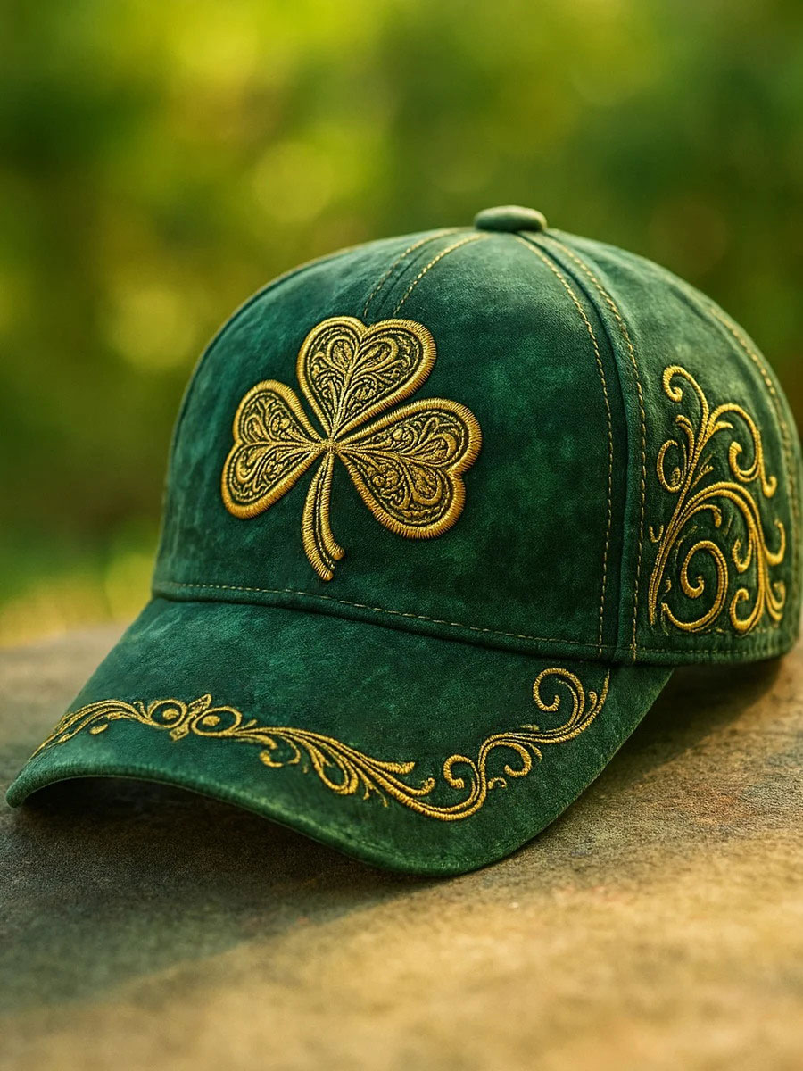 Unisex St. Patrick's Day Shamrock Art Print Hat