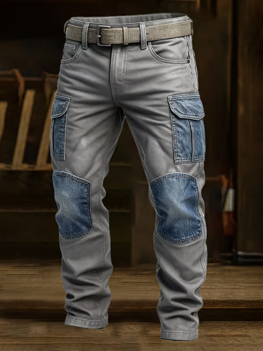 Mænds Retro Business Style Casual Work Bukser