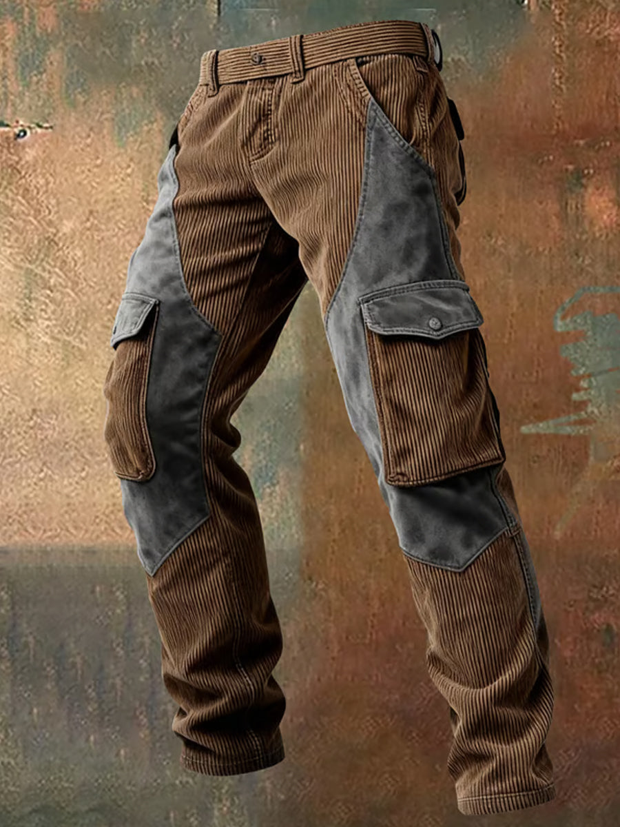 Mænds Retro Business Style Casual Work Bukser