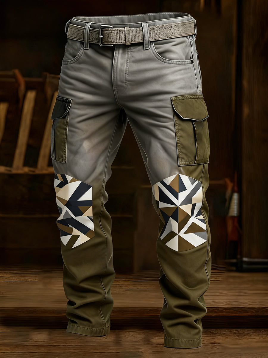 Mænds Retro Business Style Casual Work Bukser