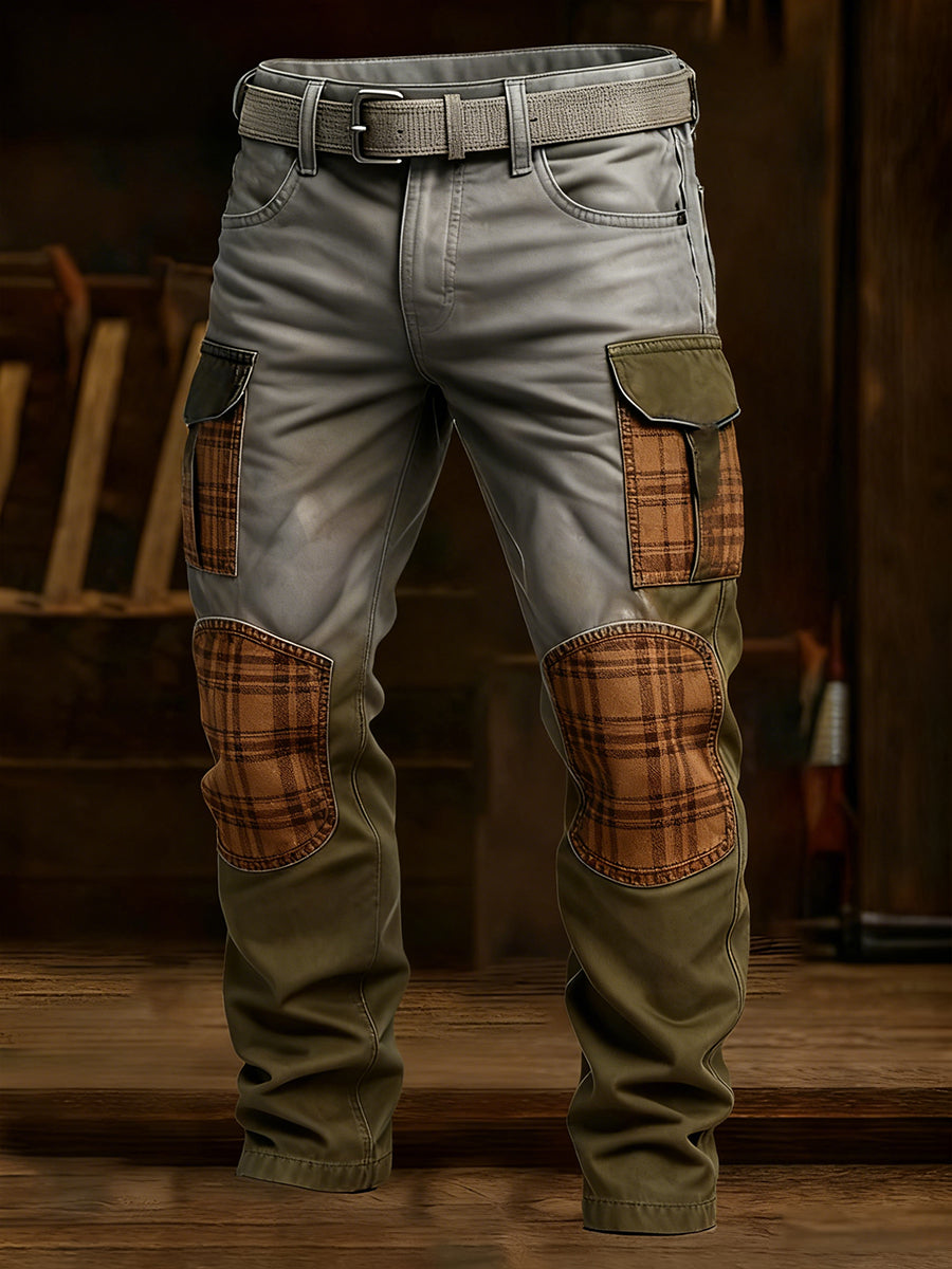 Mænds Retro Business Style Casual Work Bukser