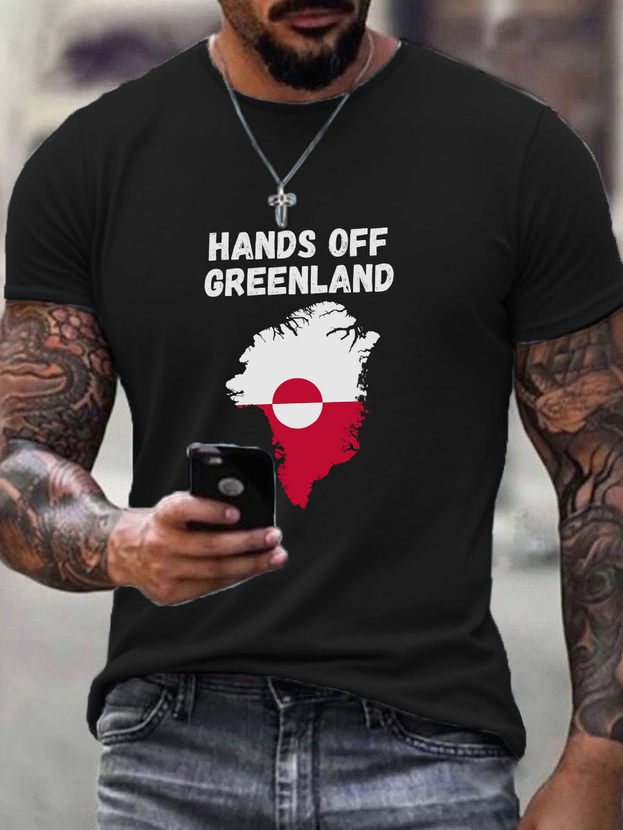 Mænds Grønland T-shirte
