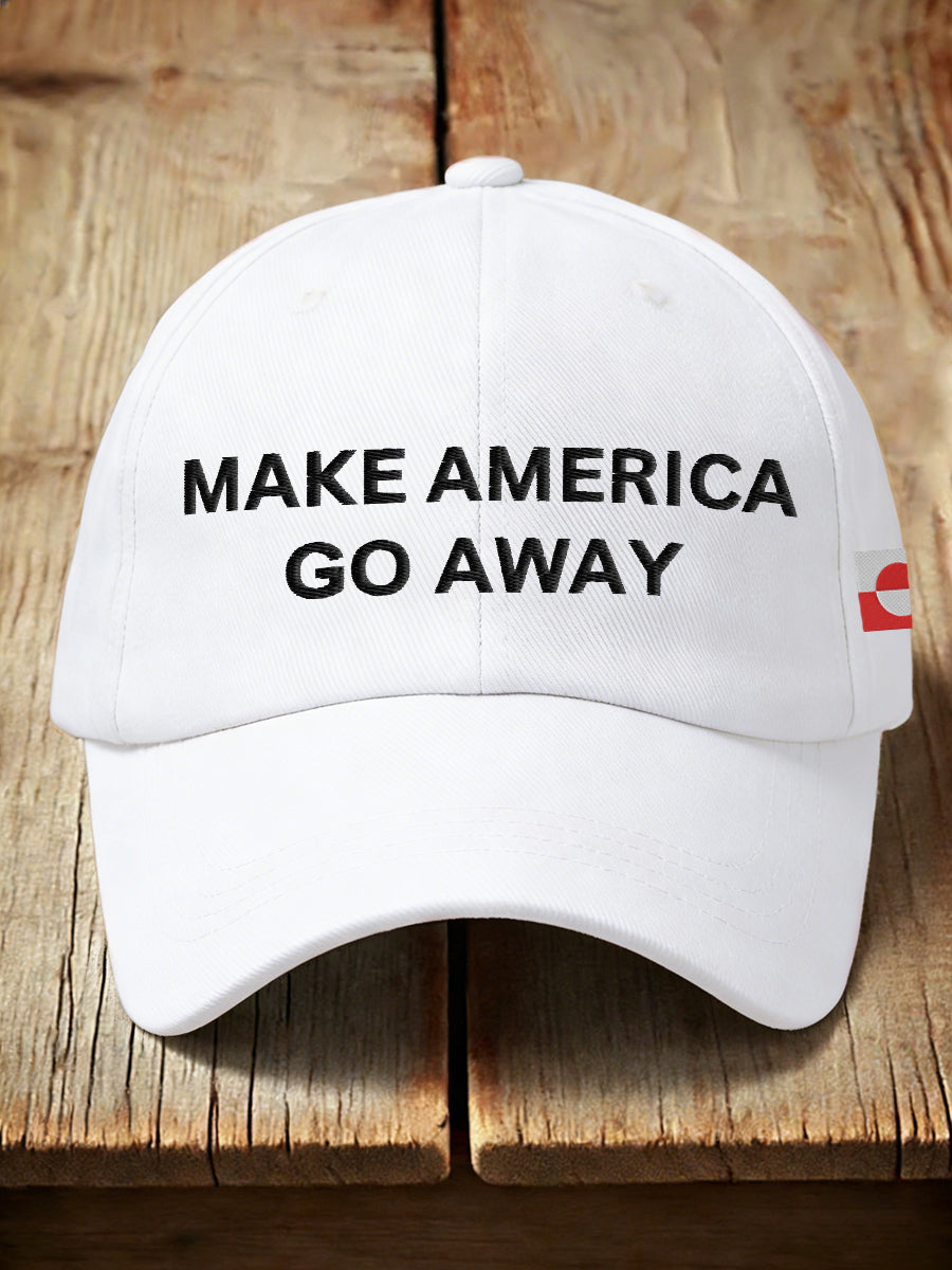 Unisex gør amerikansk Go Awy Broderet Hat