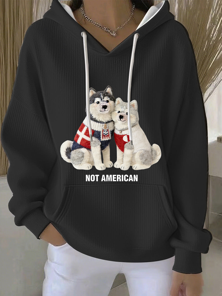 Grønlands hunde Hoodie for kvinder