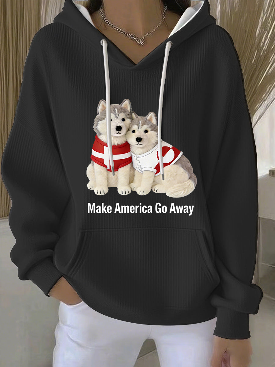 Grønlands hunde Hoodie for kvinder