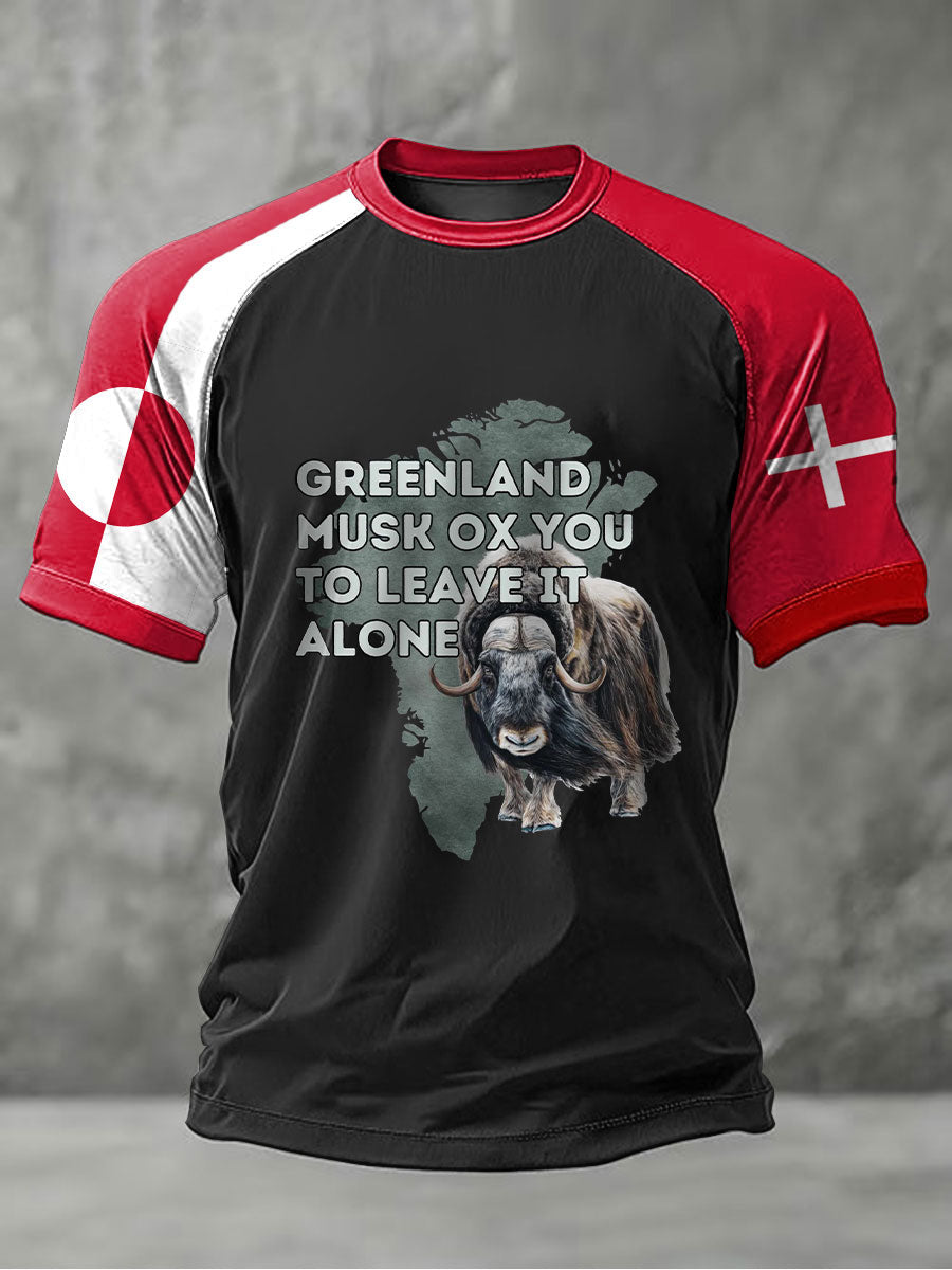 Mænds Grønland T-shirte