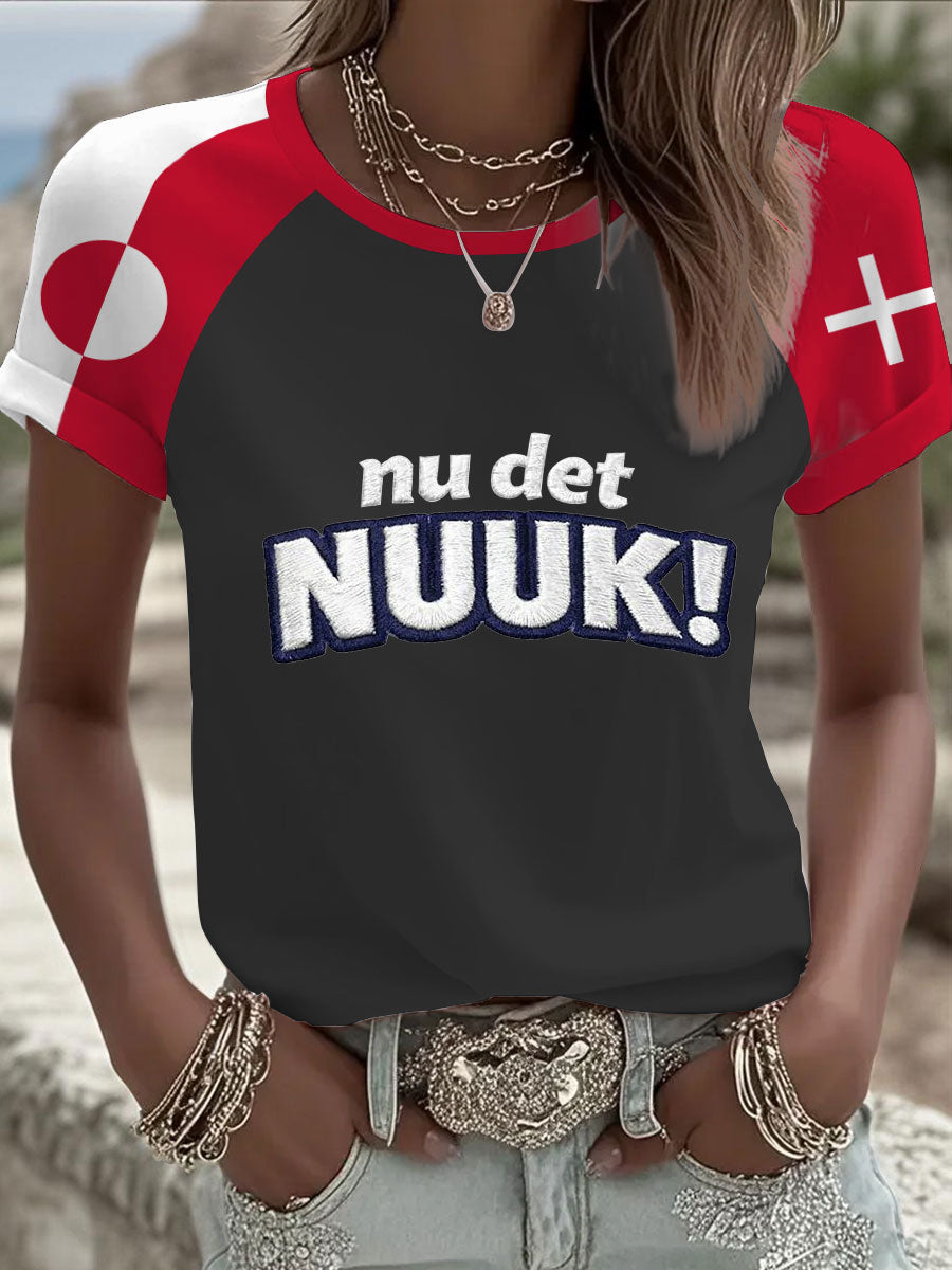 Kvinders grønlands beskyttelse T-shirt