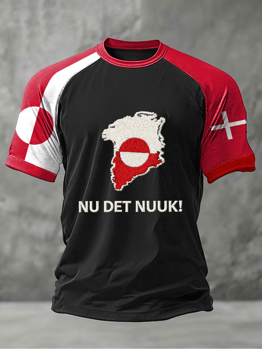 Unisex Danmark Grønland T-shirt