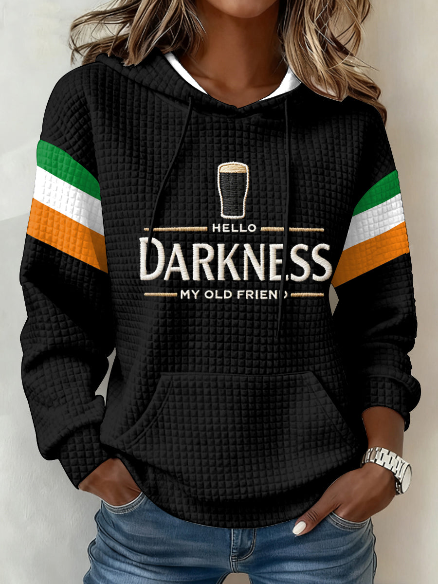 Kvinder Hej Mørke Min gamle ven Hætte sweatshirt
