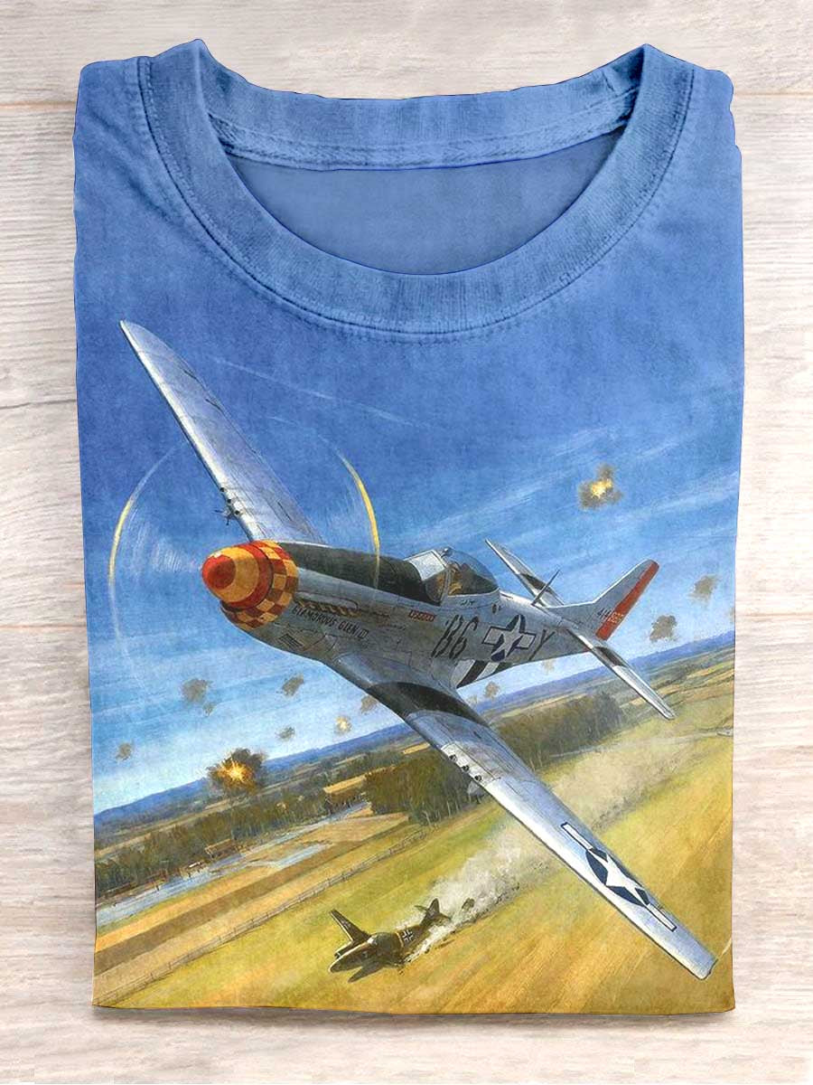 Unisex fly Abstrakt Casual Print Design T-shirt