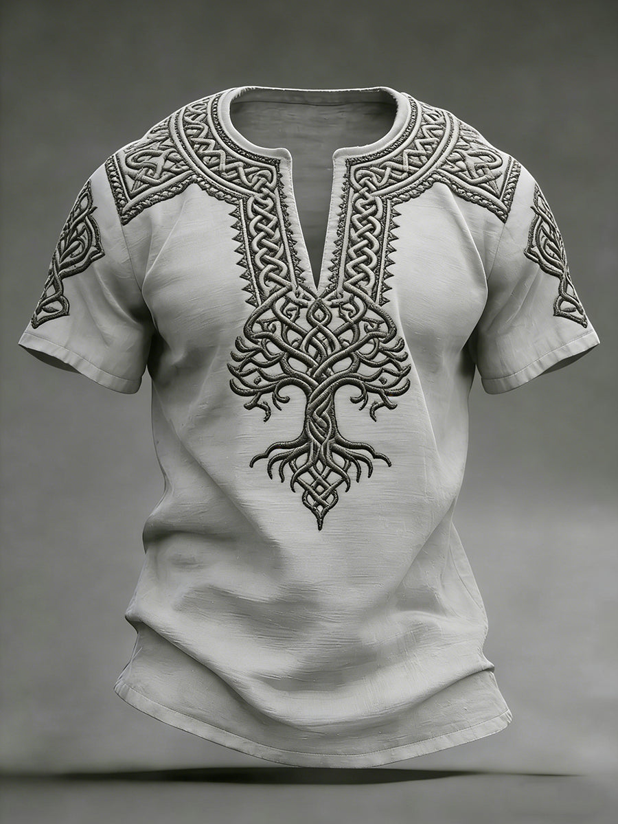 Mænds vikinget-shirt