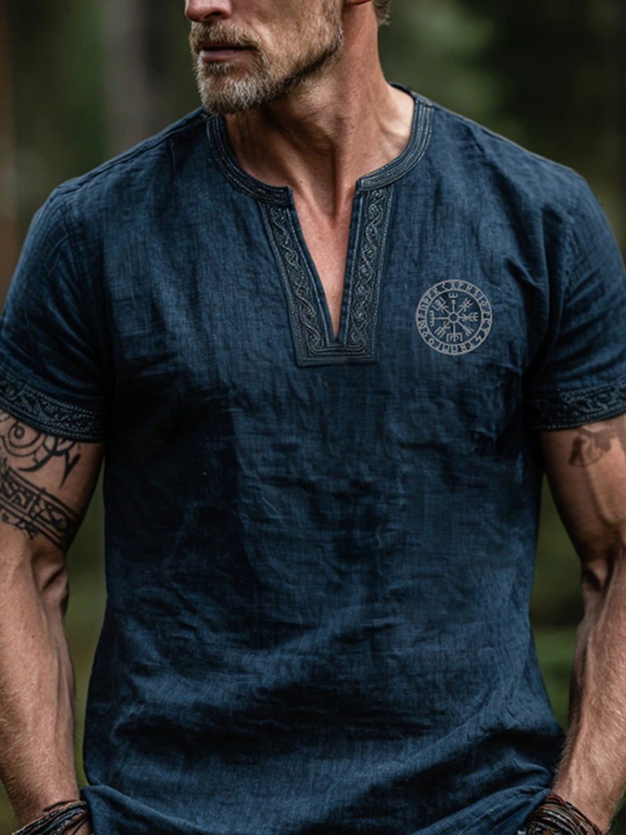 Mænds vikinget-shirt