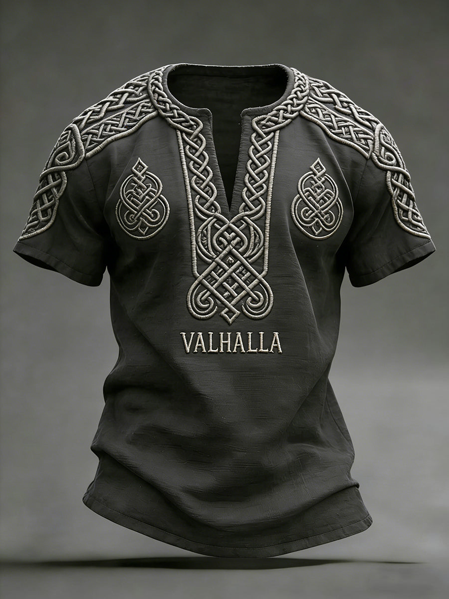 Mænds vikinget-shirt