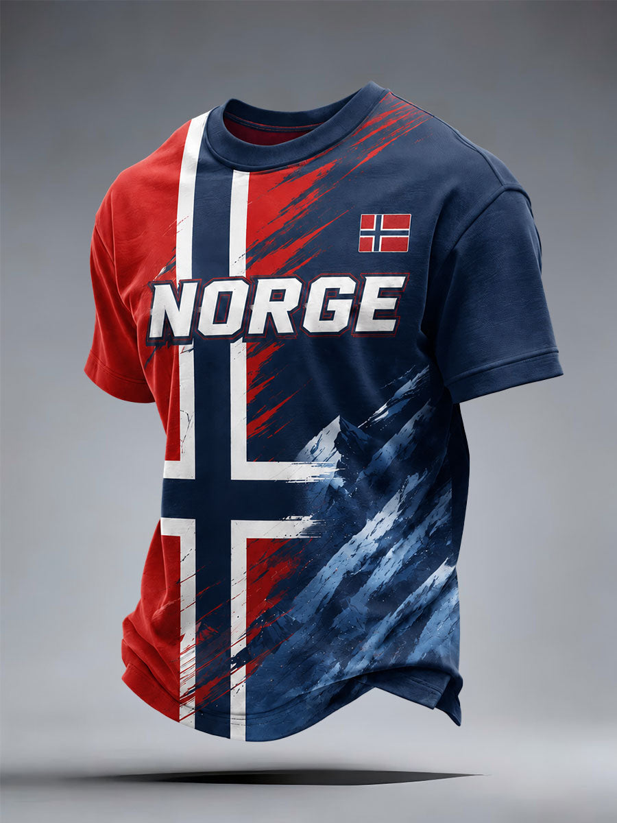 Menns Norge T-skjorte