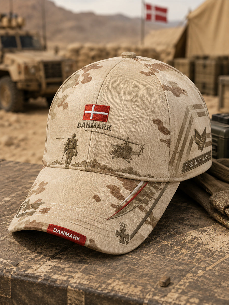 Mænds militær camouflageprint hat