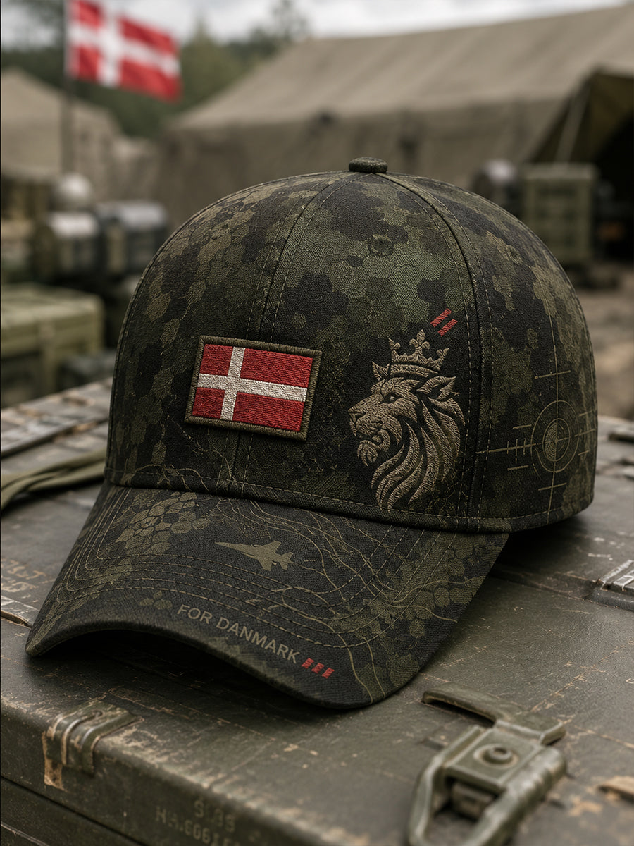 Mænds militær camouflageprint hat