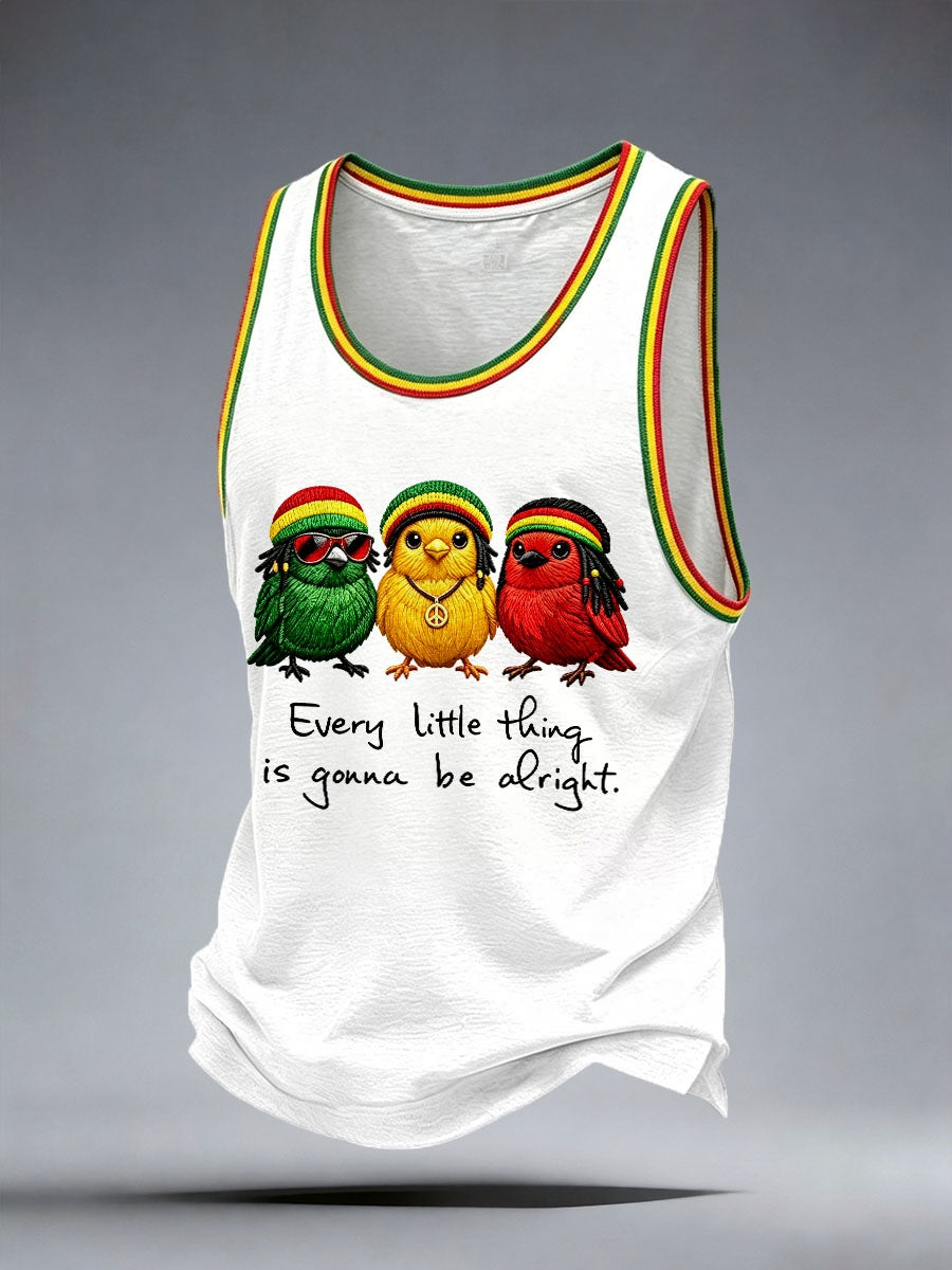 Reggae musik tanktop til mænd