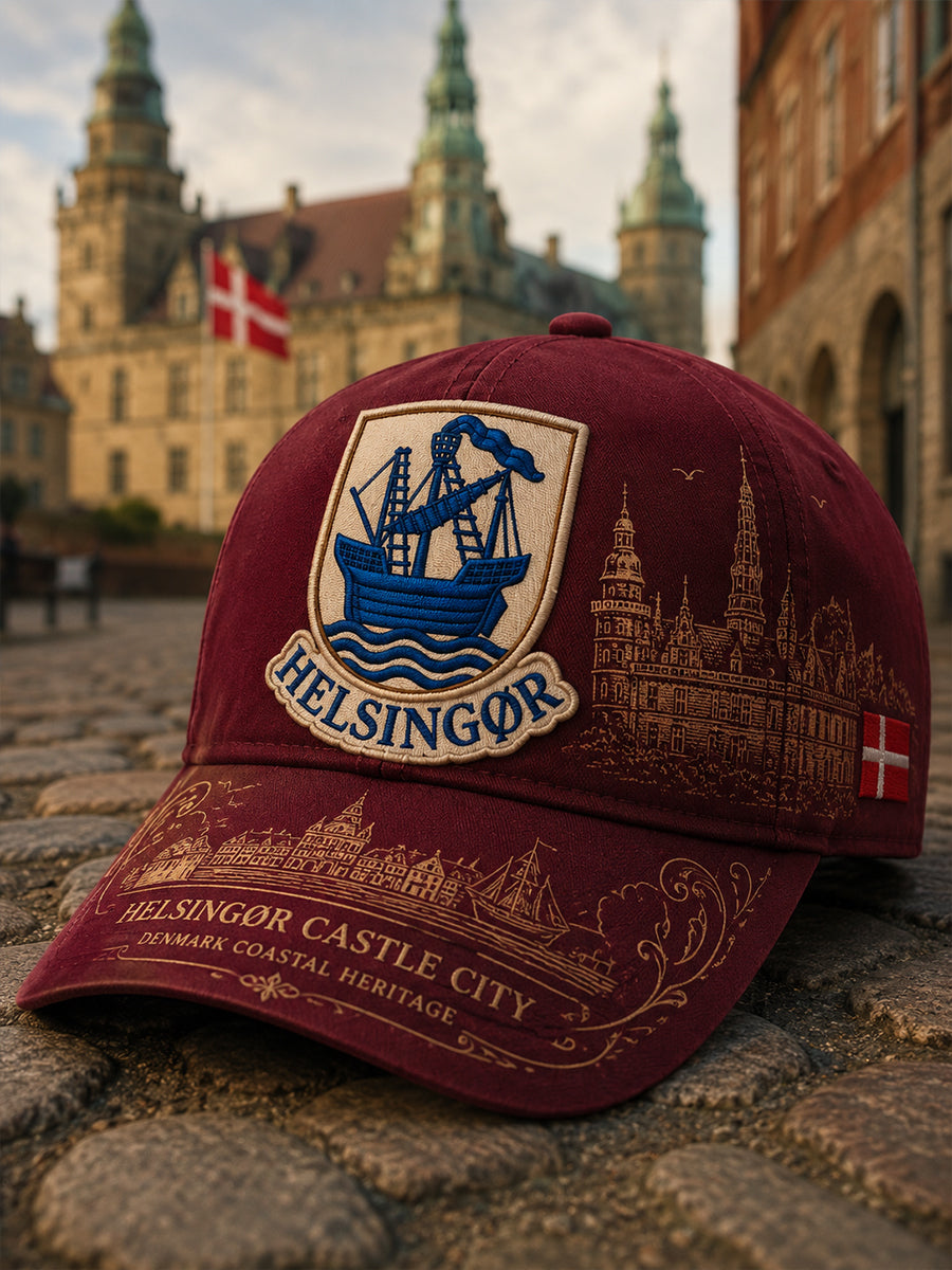 Mænds City Souvenir Graphic Print Hat