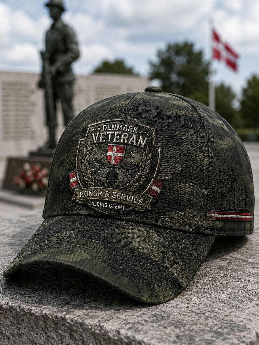 Mænds Veteran Memorial Grafisk Print Hat