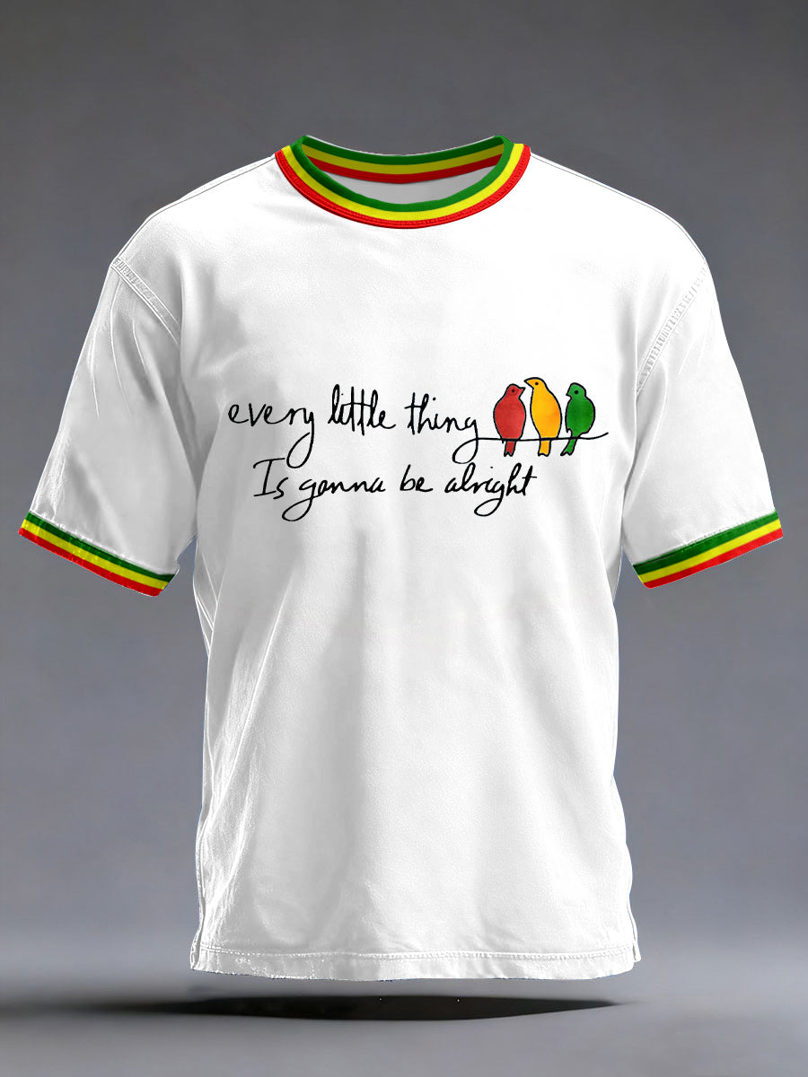 Unisex 'Alle lille ting skal nok gå' T-shirt
