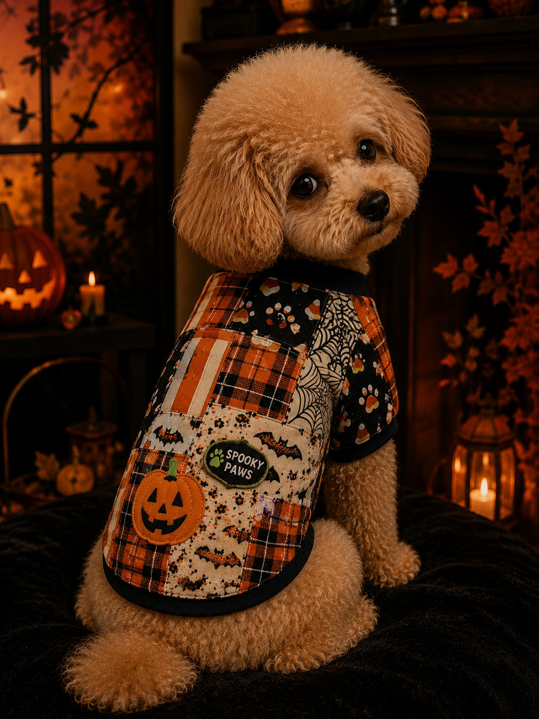 Kæledyrs halloweenvest