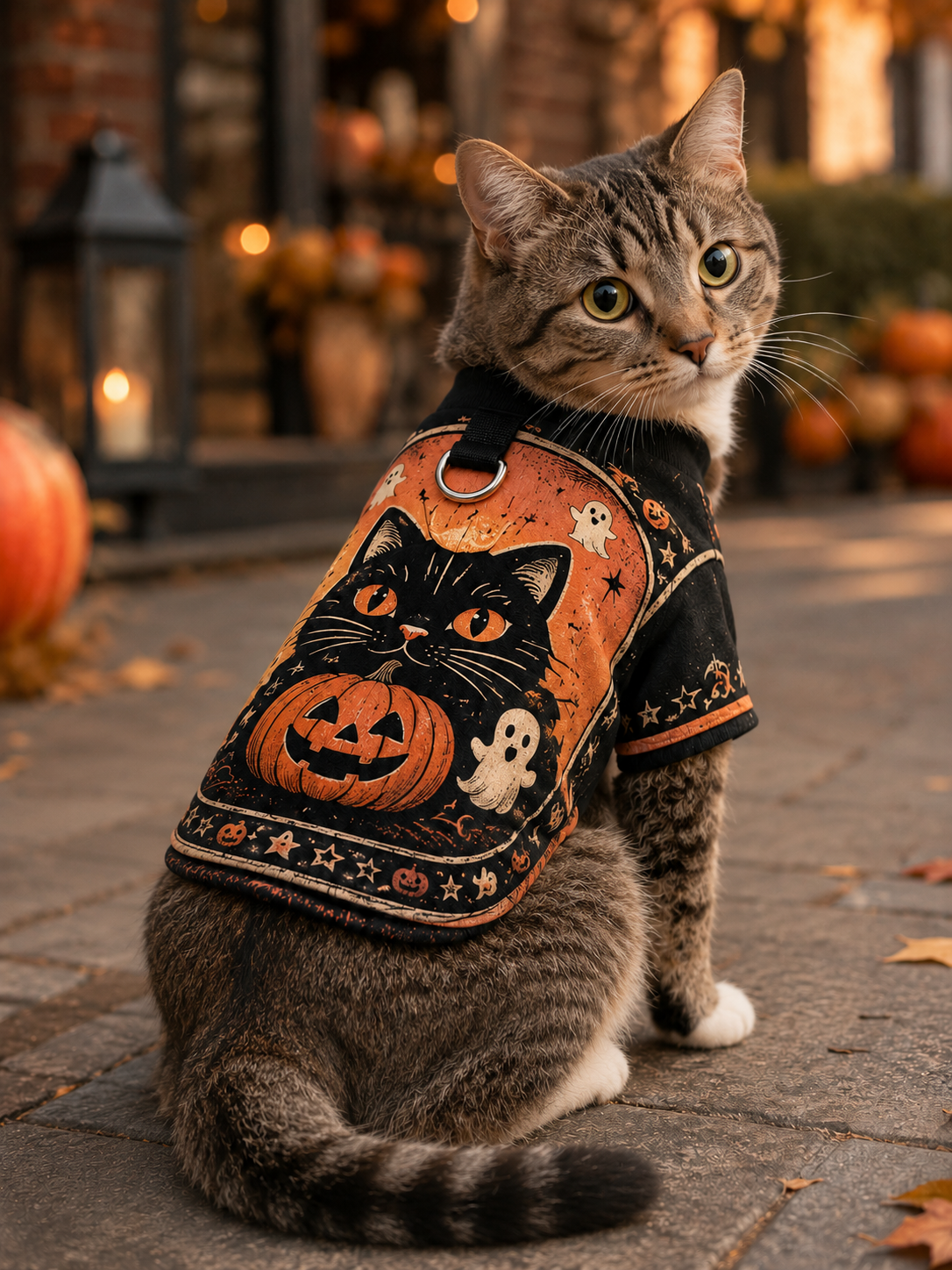 Kæledyrs halloweenvest