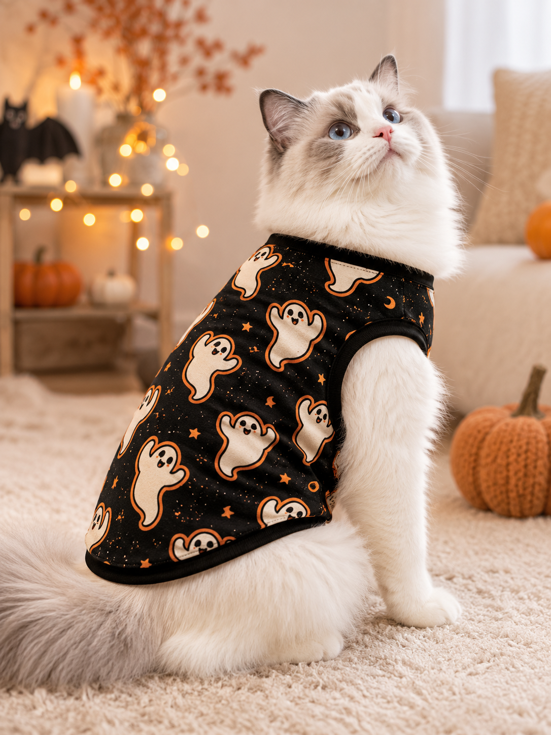 Kæledyr Halloween ærmerløse Veste
