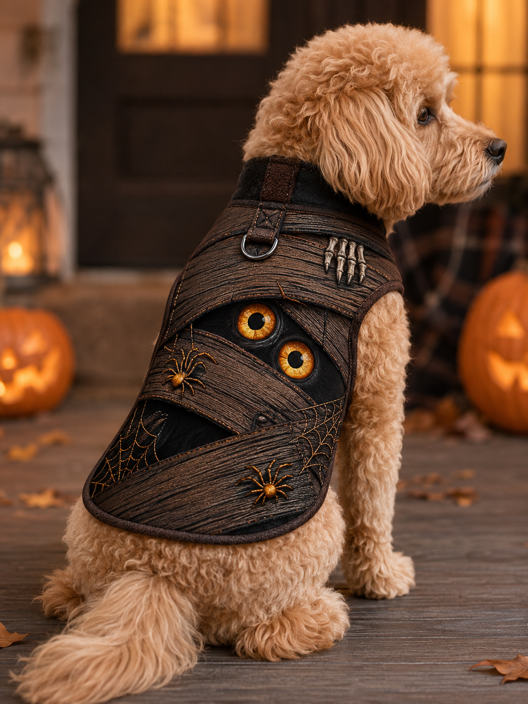Kæledyrs Halloween-vest uden ærmer