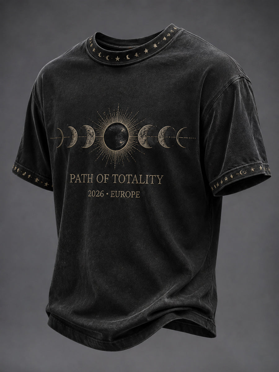 August 12 2026 Total Eclipse Herrens T-shirt