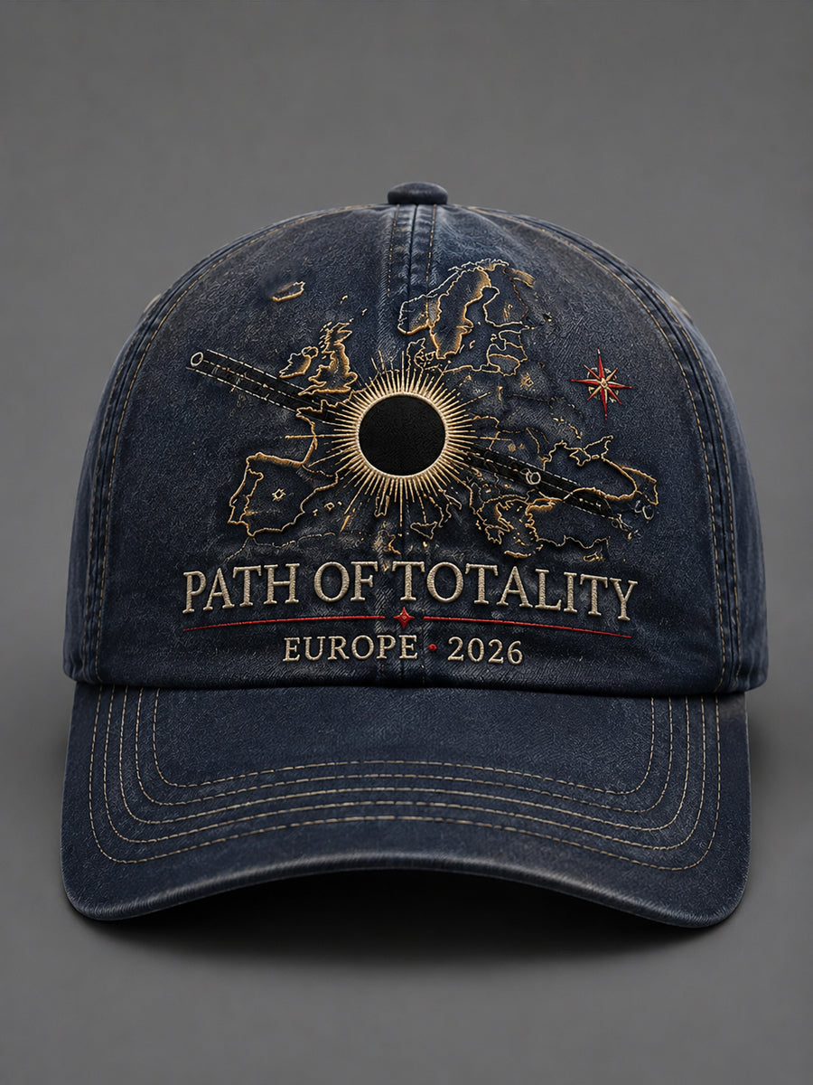 Unisex "En gang-i-en-Lifetime solformørkelse" Vintage Baseball Cap"