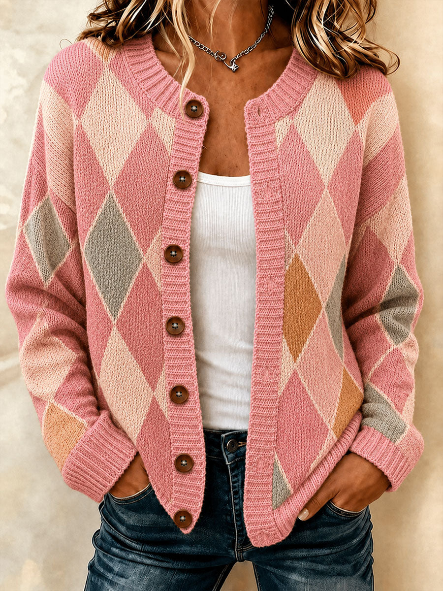 Kvinders brystkræft Bevidsthed Måned Cardigan