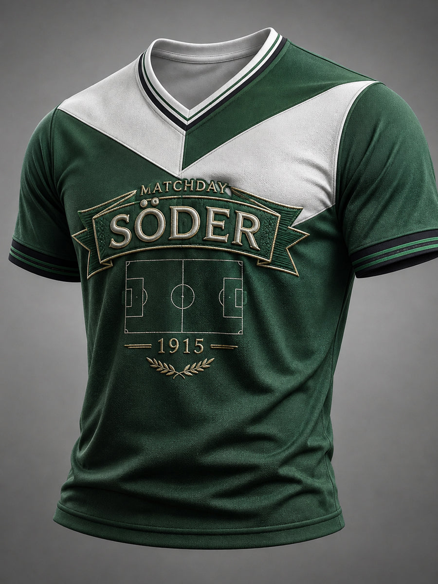 Grönvitt arv fotbollsklubb T-shirt