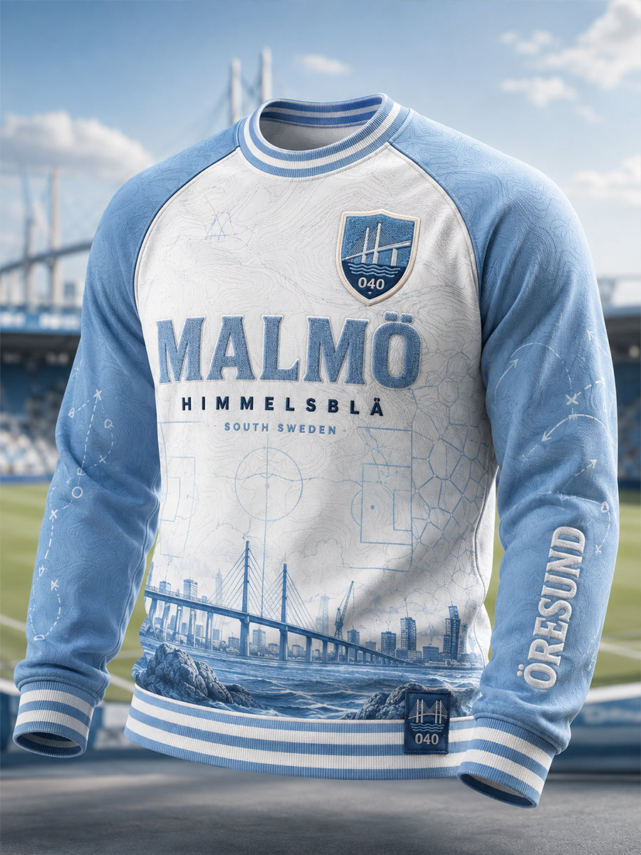 Herr Malmö FF-linne med långa ärmarna