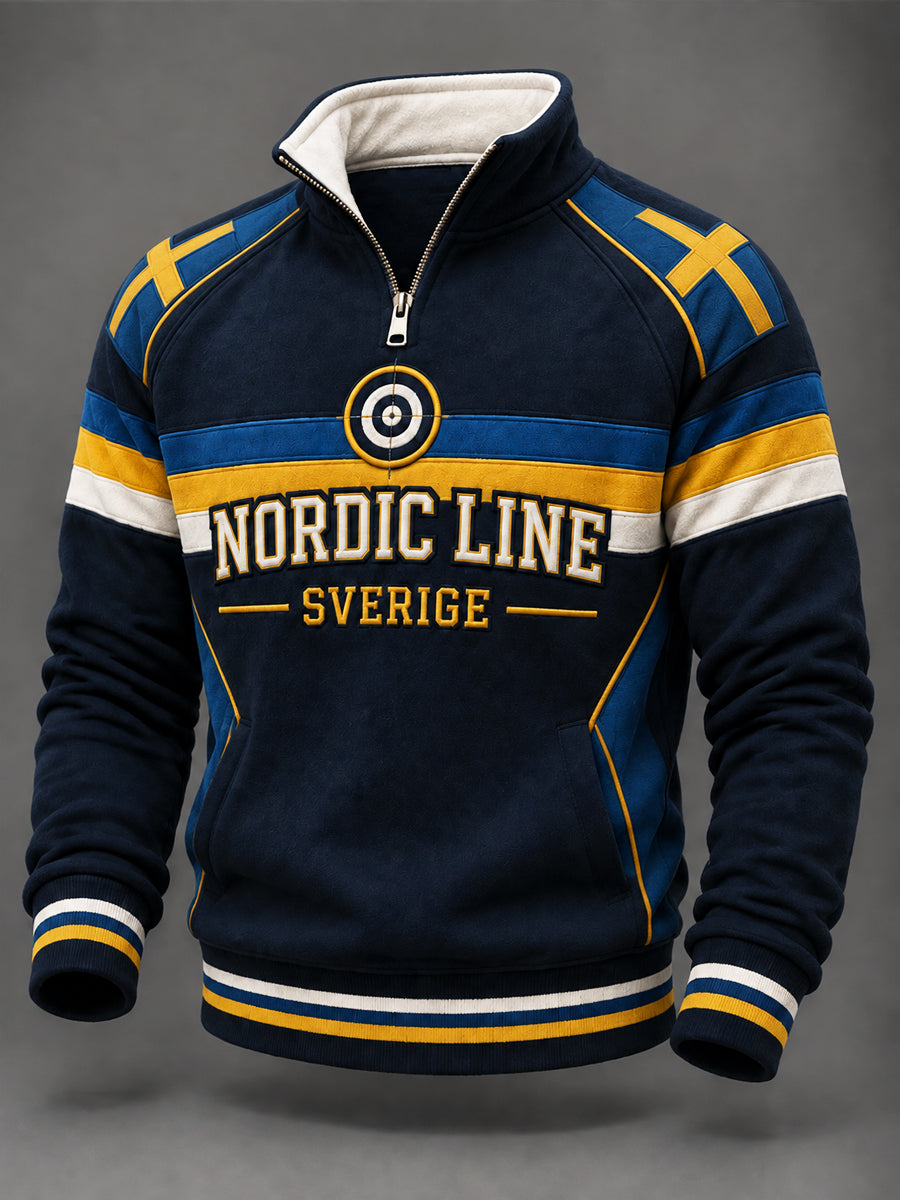 Herrens Sverige Vinter Precision Club Sweatshirt