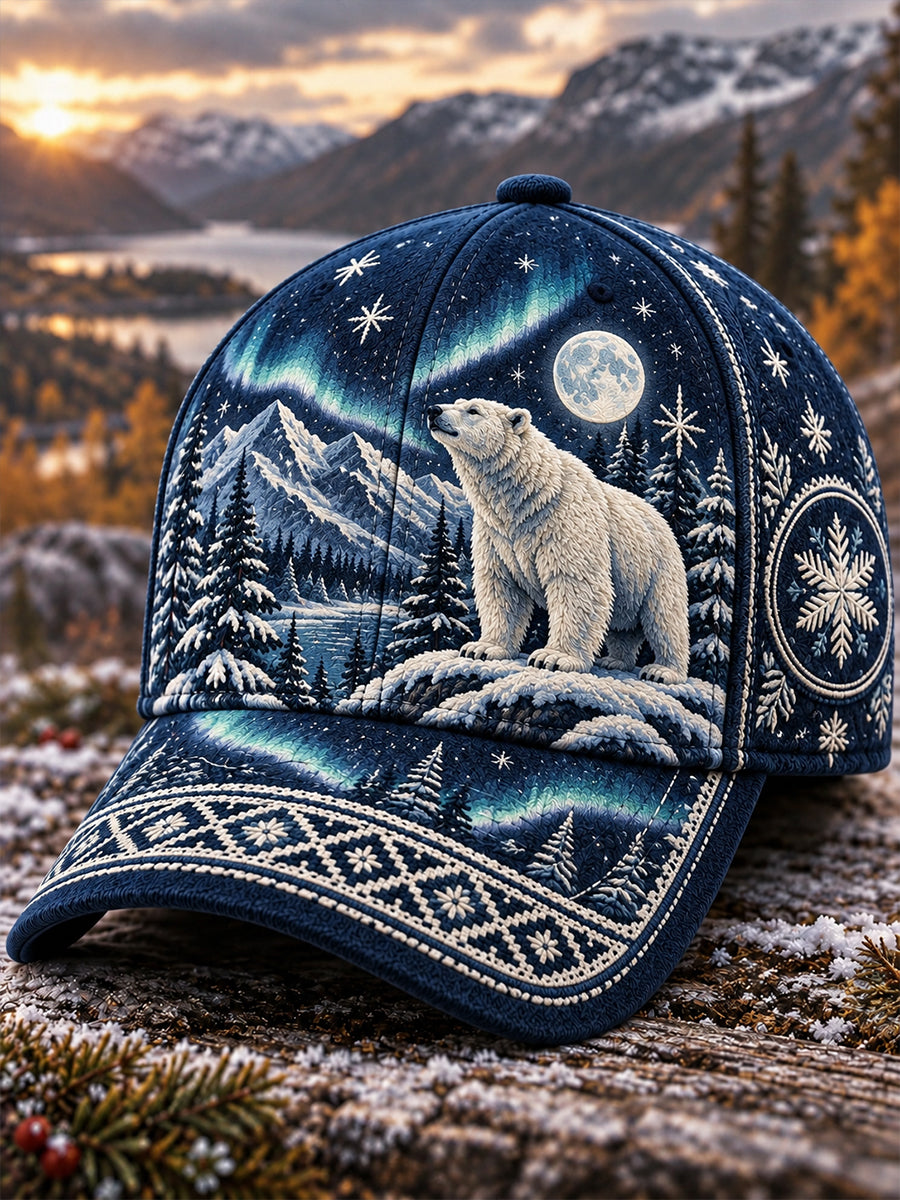 Unisex Nordic Forest Dyr Hat