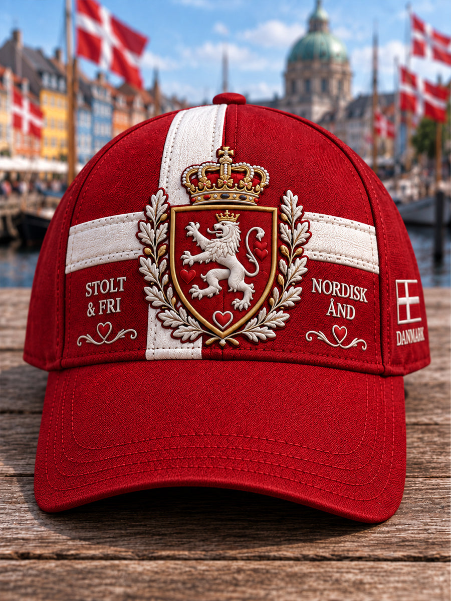 Unisex-hue med patriotiske, hædersværdige print