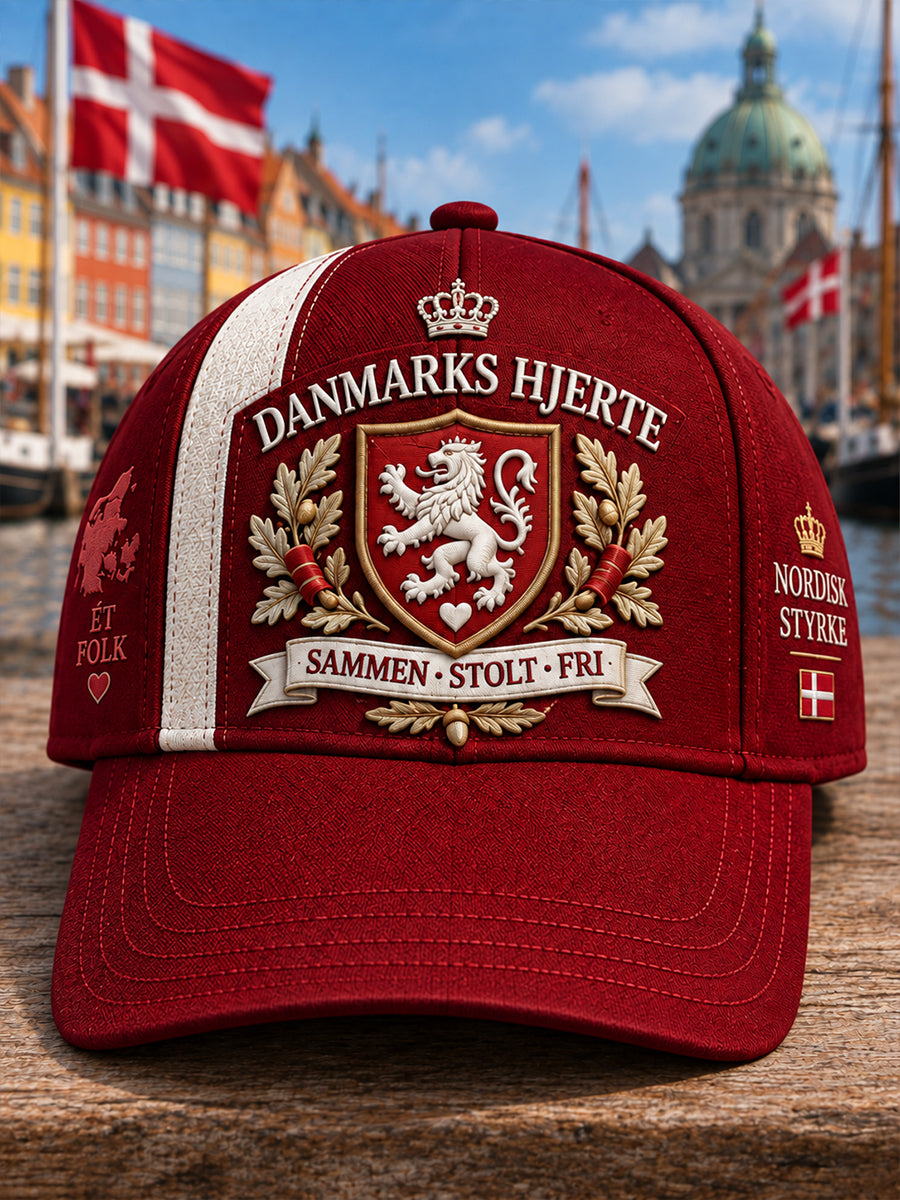 Unisex-hue med patriotiske, hædersværdige print