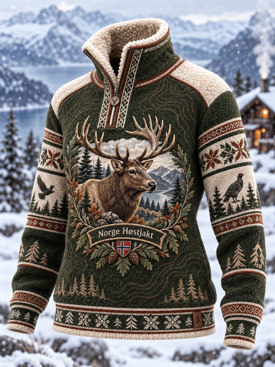 Norsk kvinnelig jakt sesongComposite Fleece Hoodiee