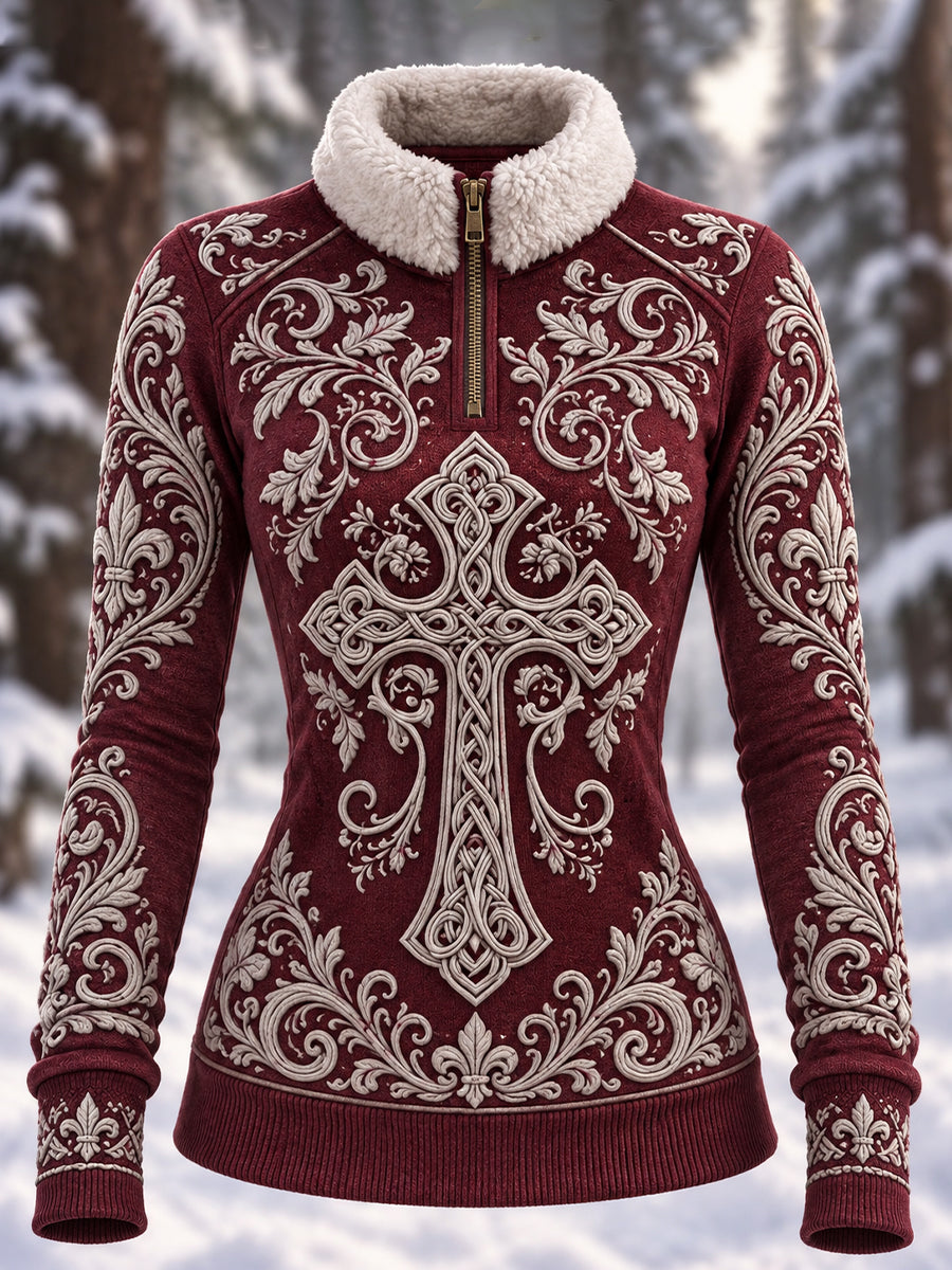Kvindernes vikingetid Zip-Up Hoodie Zip-Up