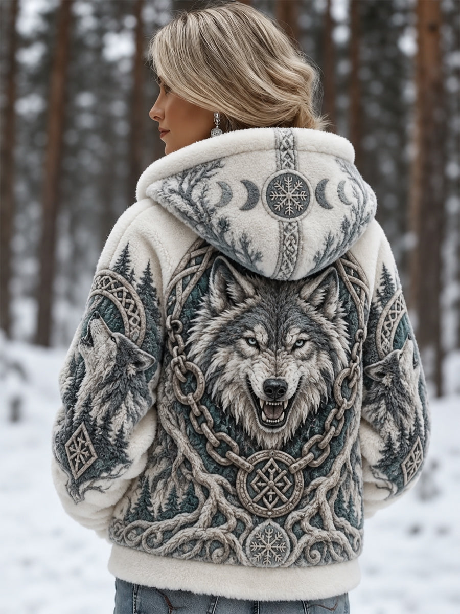 Lady's Viking kultur Flannel frakt