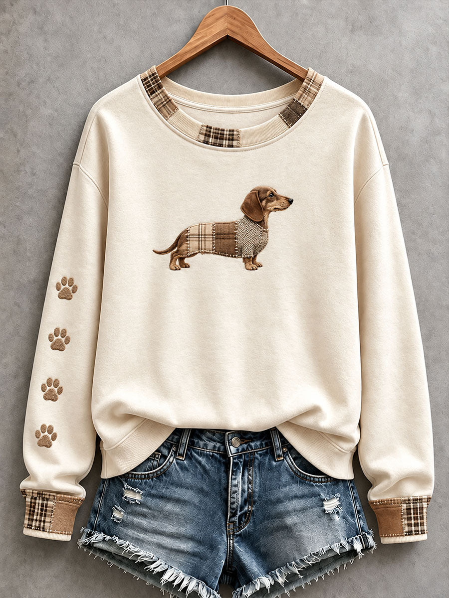 Kvindernes dejlige hunde Sweatshirt