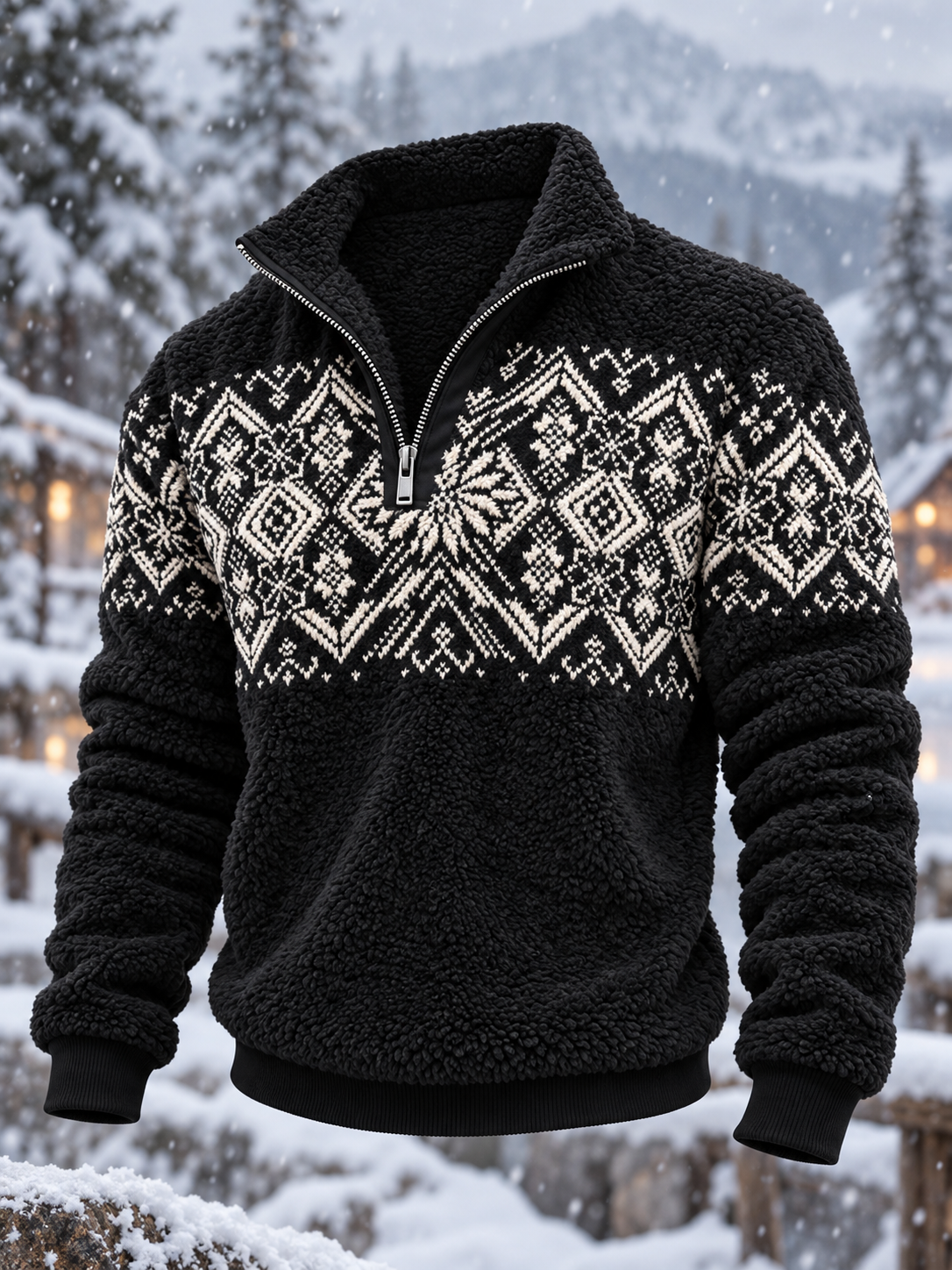 Herre Dale of Norway flannelsweater