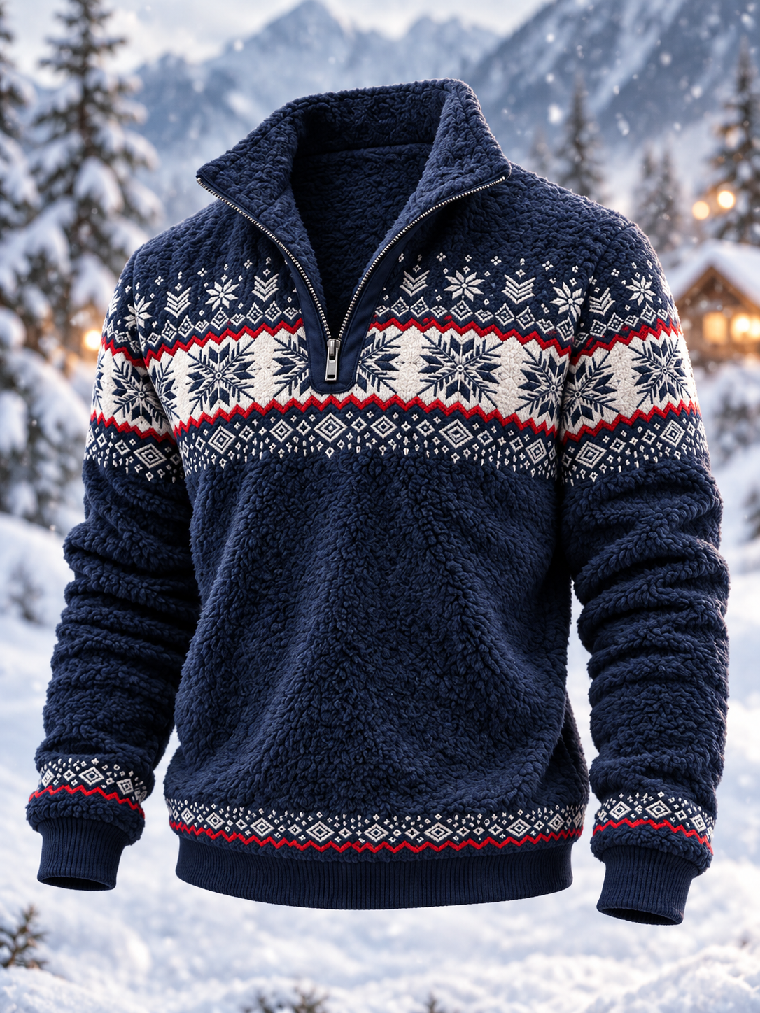 Herre Dale of Norway flannelsweater