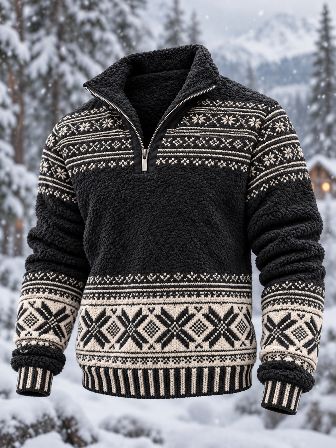 Herre Dale of Norway flannelsweater