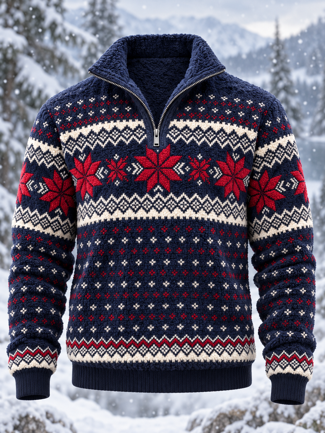 Herre Dale of Norway flannelsweater