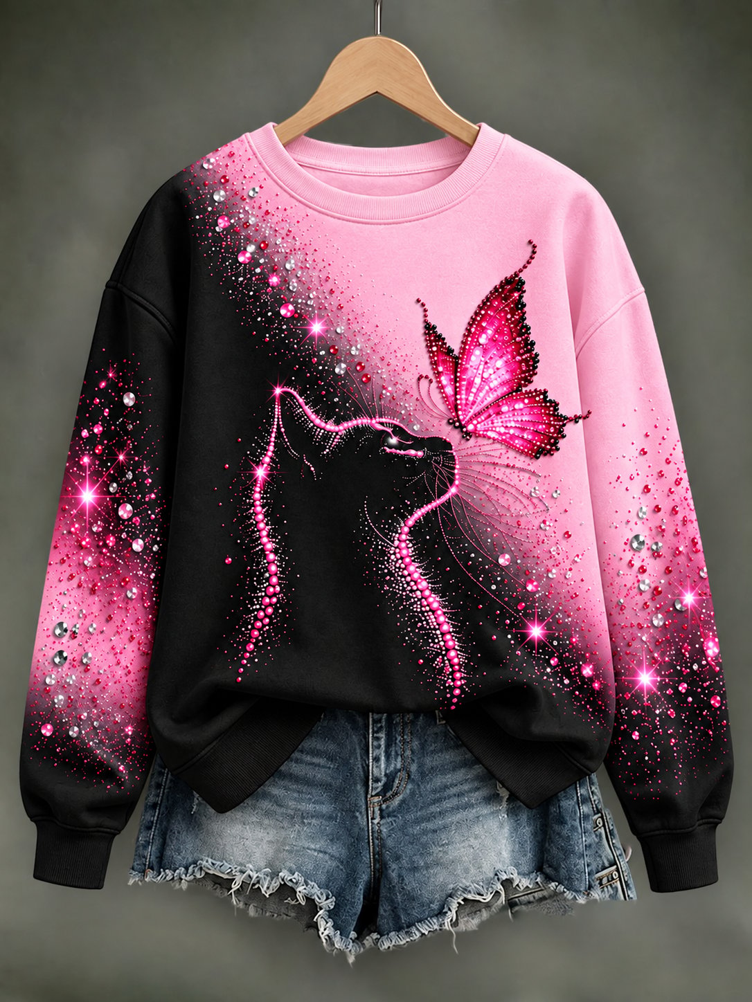 Kvinders brystkræft Regelmæssig Sweatshirt