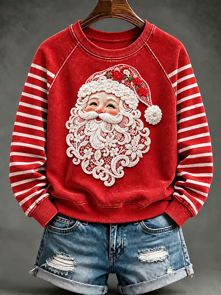 Kvindernes julemandens sweatshirts